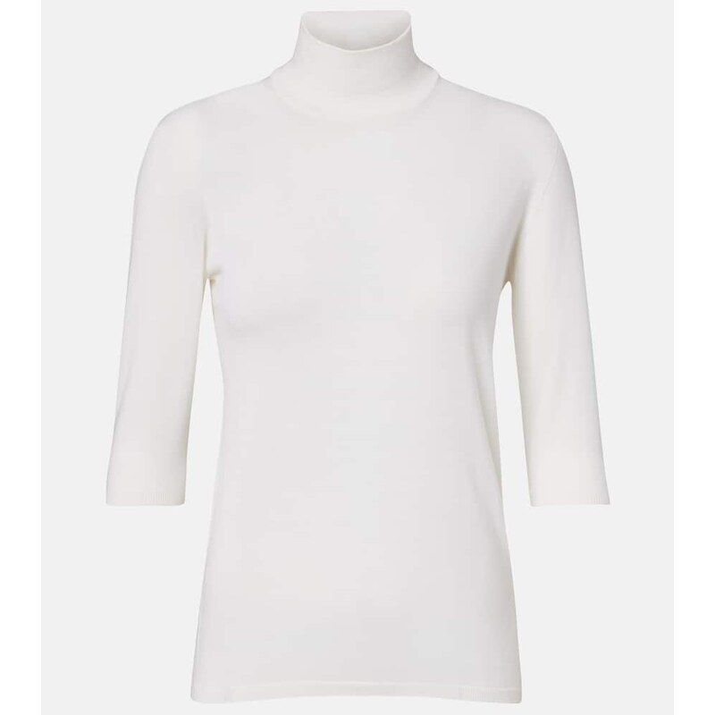 Max Mara Boa virgin wool turtleneck top