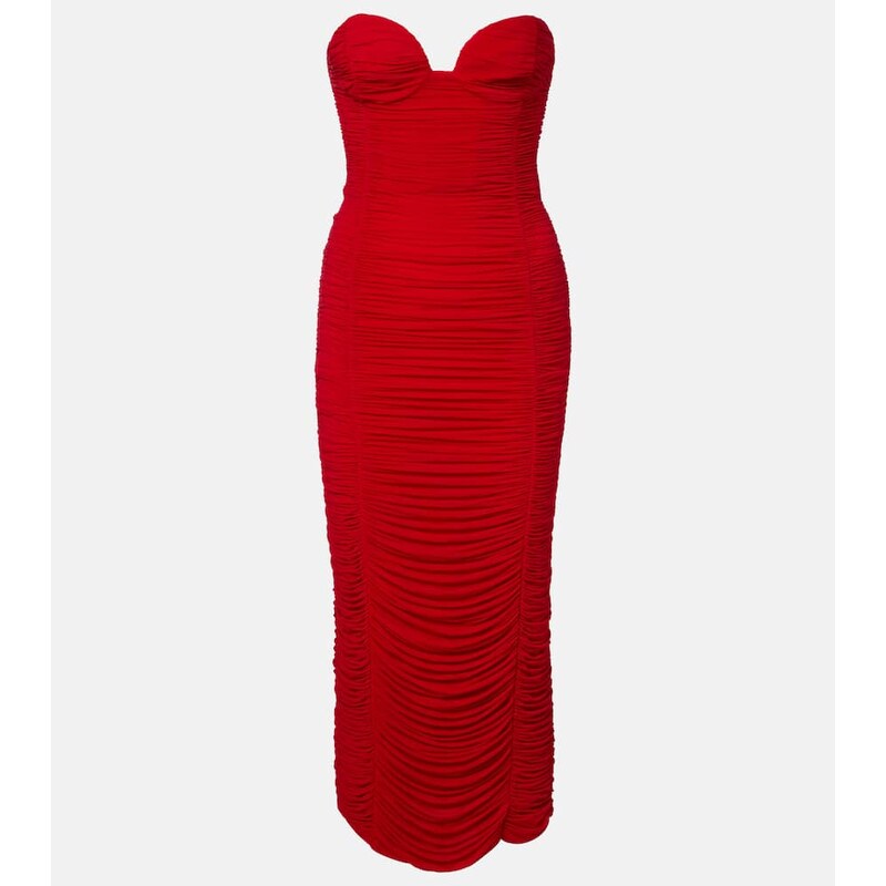 Magda Butrym Sweetheart bustier dress