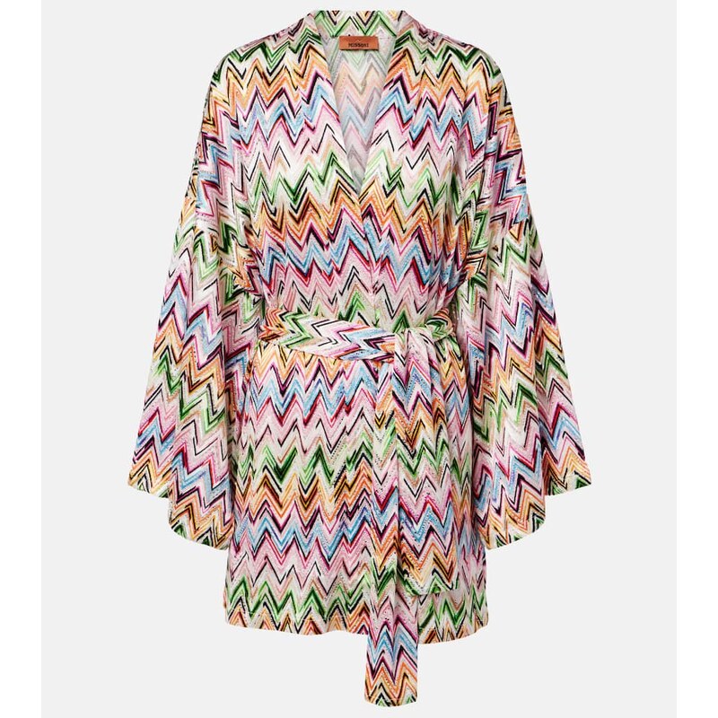 Dámský kardigan Missoni Zigzag v barevném designu