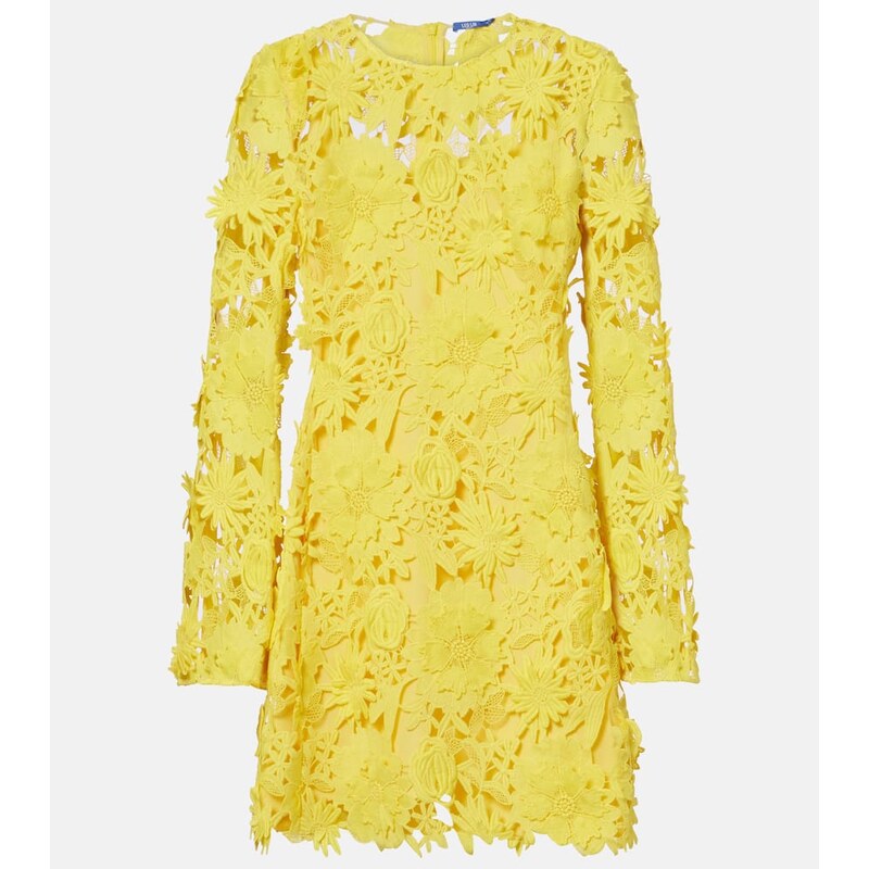 Leo Lin Suzanne lace minidress