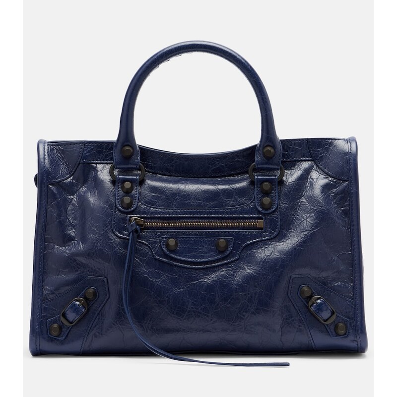 Balenciaga Le City Small leather tote bag