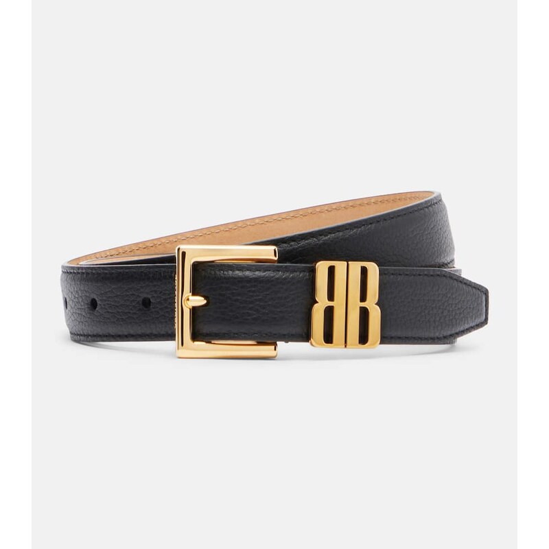 Balenciaga BB leather belt