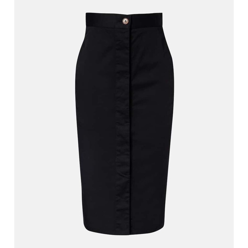 Vivienne Westwood Trouser cotton-blend pencil skirt