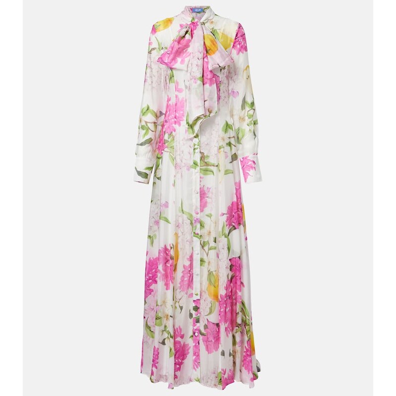 Leo Lin Lilith printed maxi dress