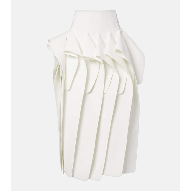 Maticevski Streaming draped midi skirt