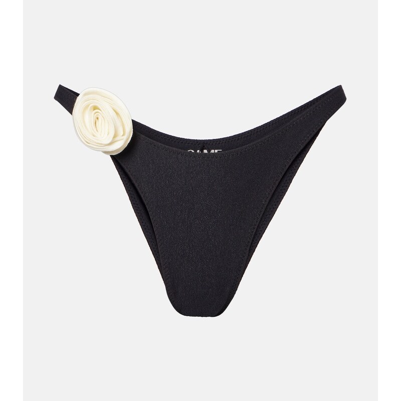Same Rosette floral-appliquÃ bikini bottoms