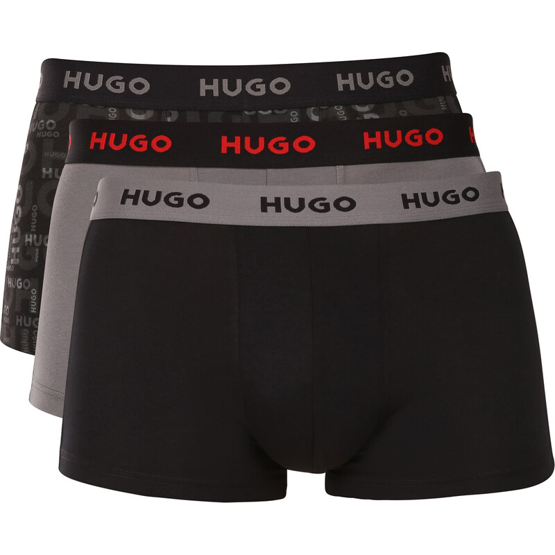 3PACK pánské boxerky HUGO vícebarevné (50532550 967)