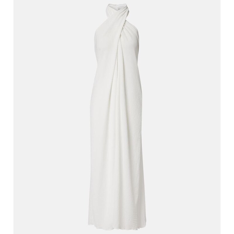 Jade Swim Stella sheer halterneck maxi dress