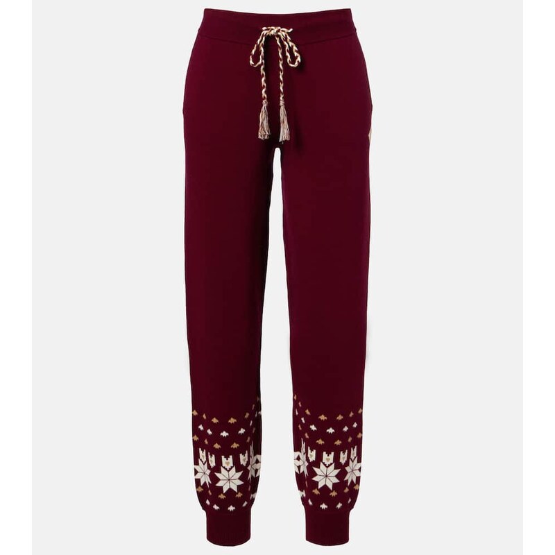 The Upside Knitted cotton-blend sweatpants