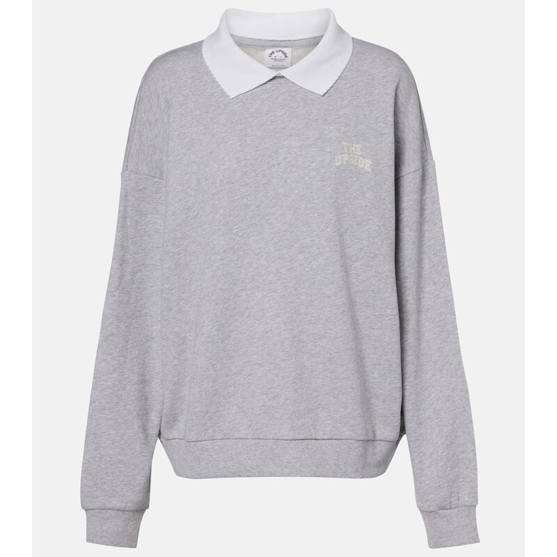 The Upside Pascal logo cotton sweatshirt