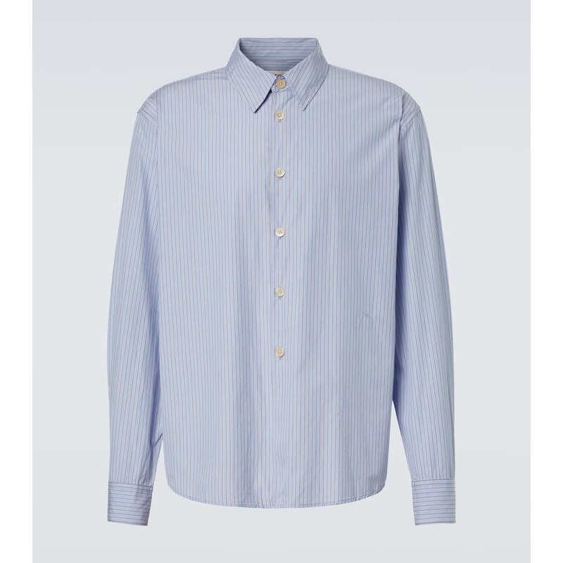 Our Legacy Beyond striped cotton poplin shirt