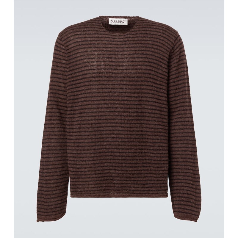 Our Legacy Rigid Popover alpaca-blend sweater