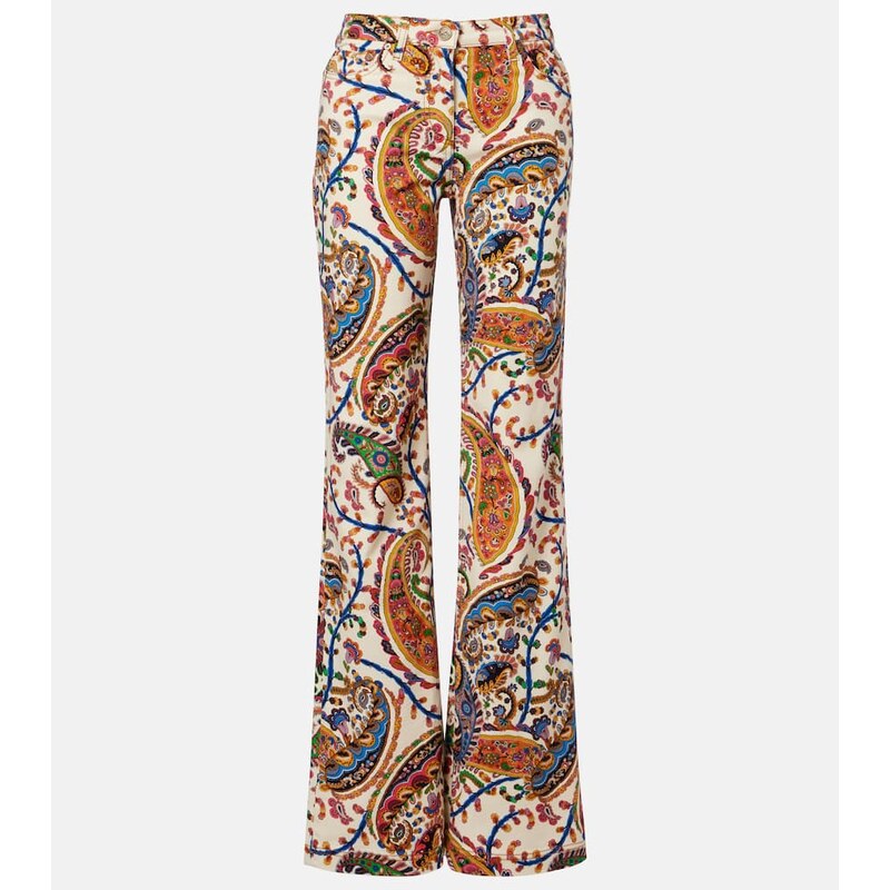 Etro High-rise bootcut jeans