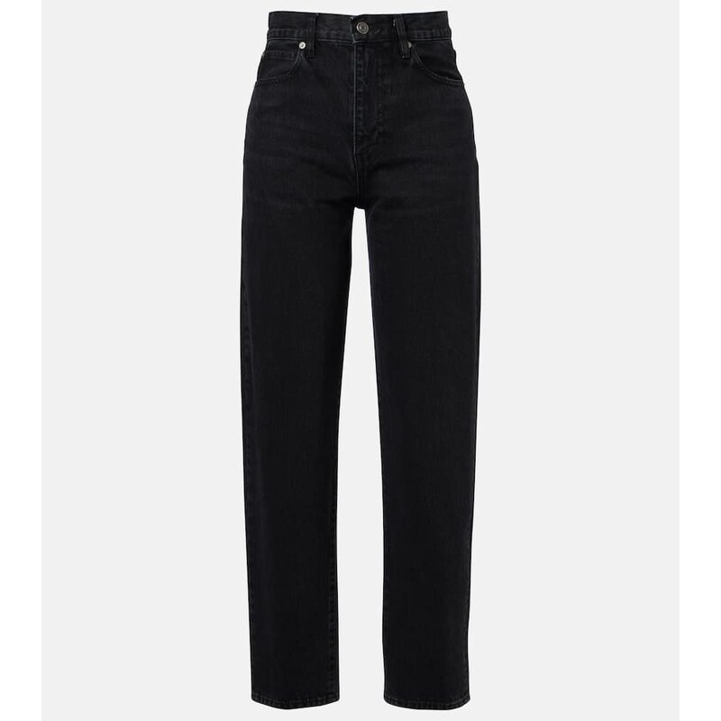 Frame The Neat mid-rise straight jeans
