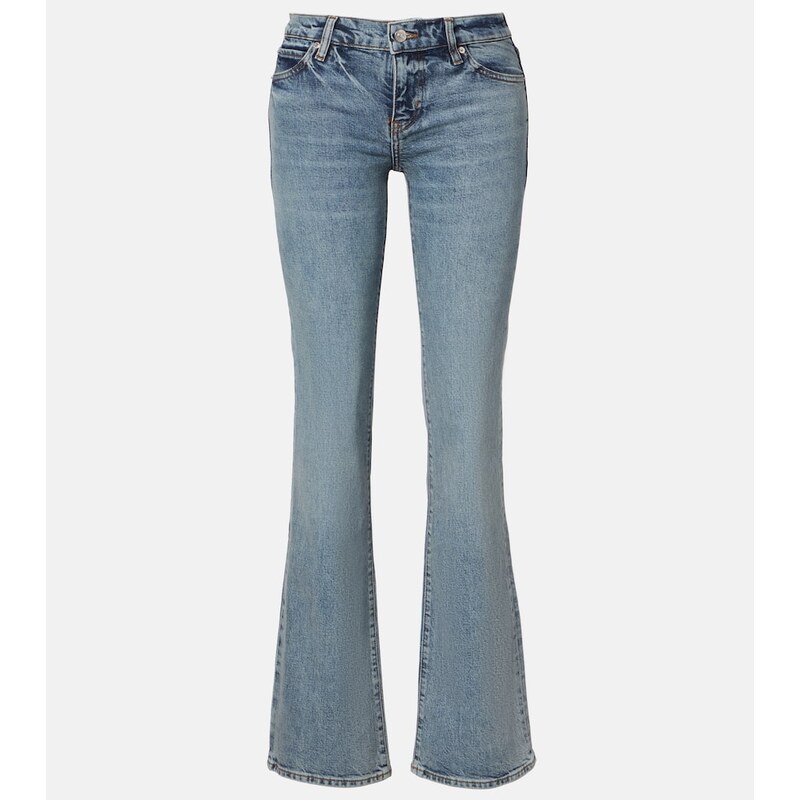 Frame Le Pixie low-rise flared jeans