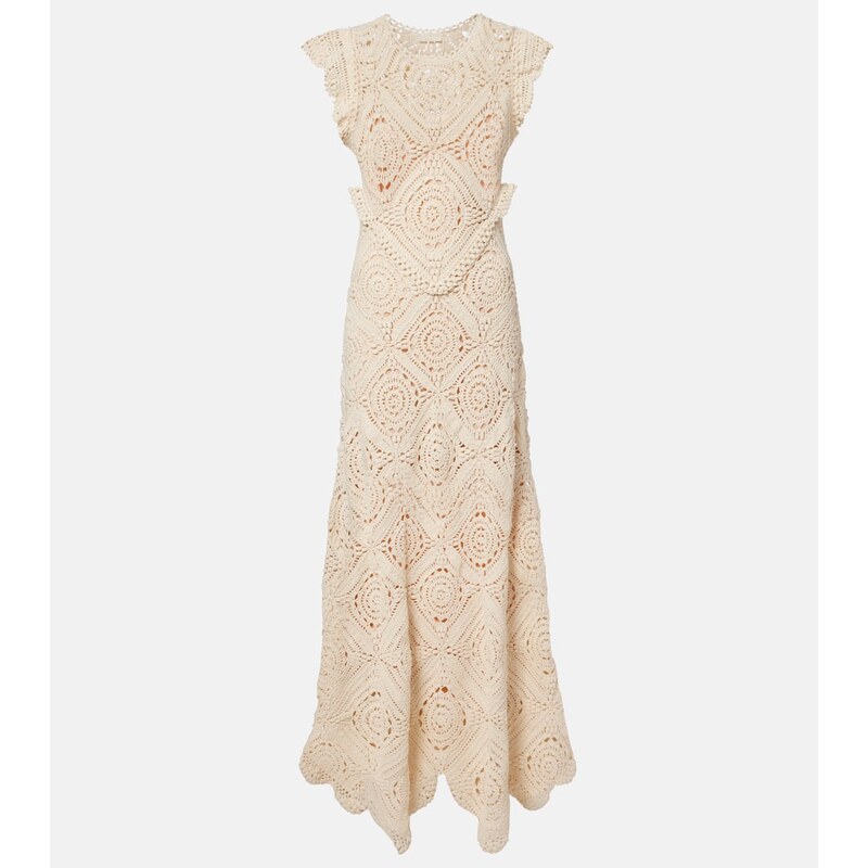 Ulla Johnson Annalisa crochet cotton maxi dress
