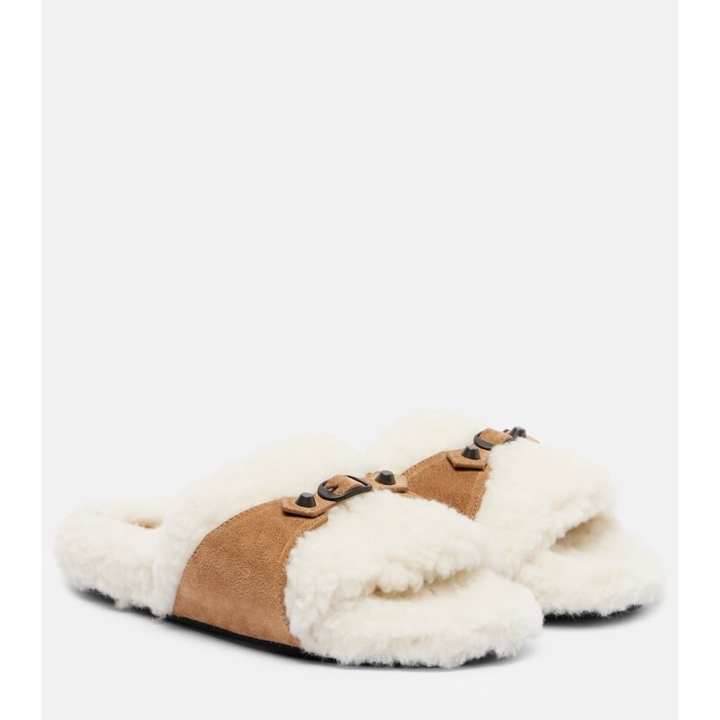 Balenciaga Suede slides