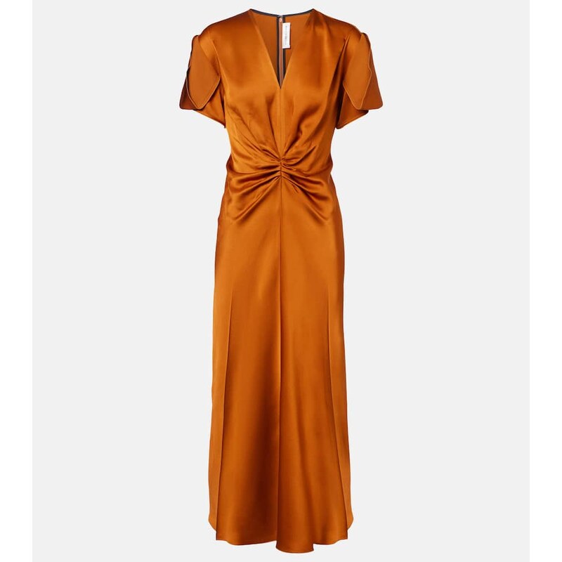 Victoria Beckham Gathered midi dress