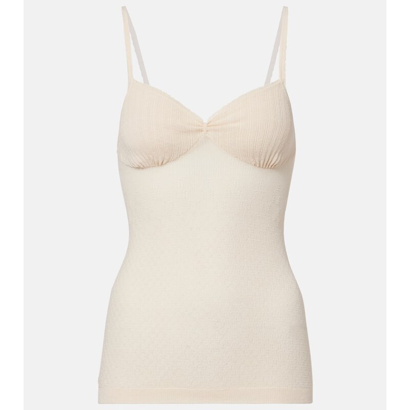 Victoria Beckham Cami cotton-blend top