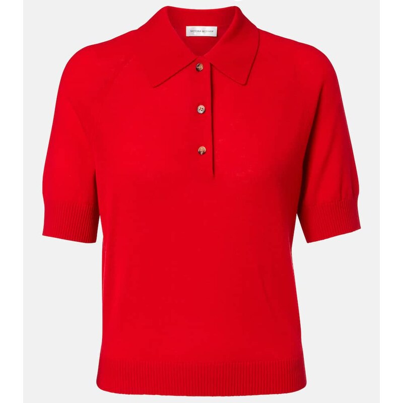 Victoria Beckham Wool polo shirt
