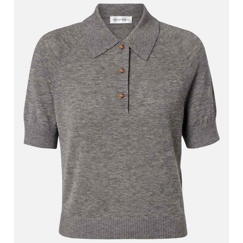 Victoria Beckham Wool polo shirt