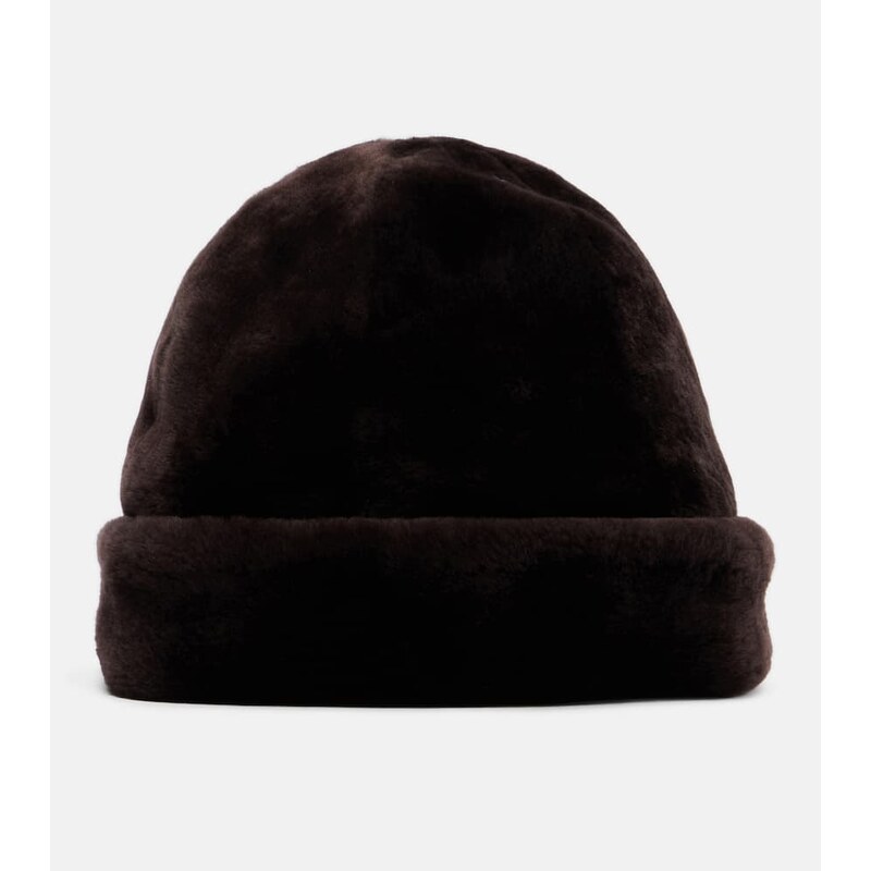 Nour Hammour Blokes shearling hat