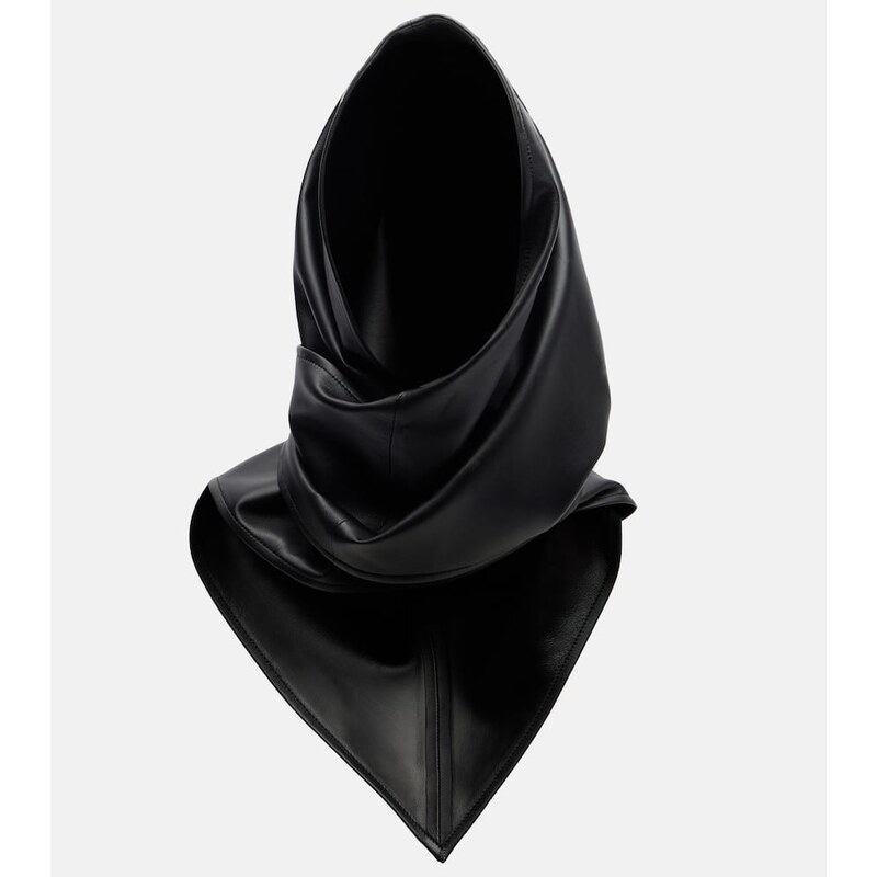 Nour Hammour Leather hood
