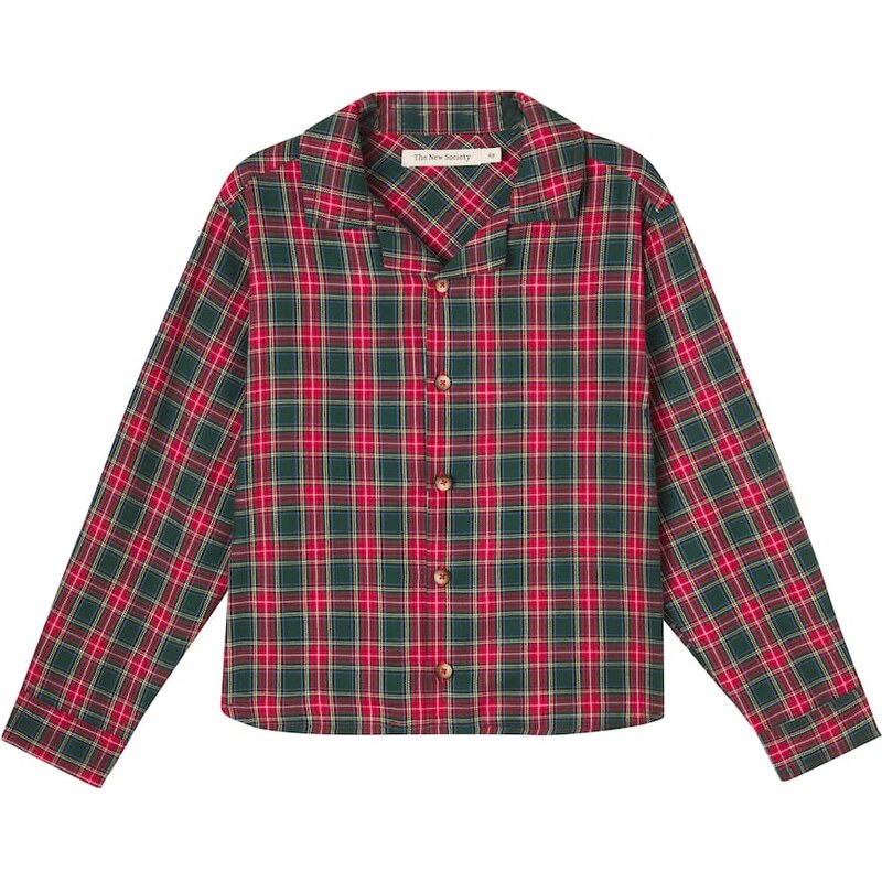 The New Society Lidia printed cotton-blend shirt