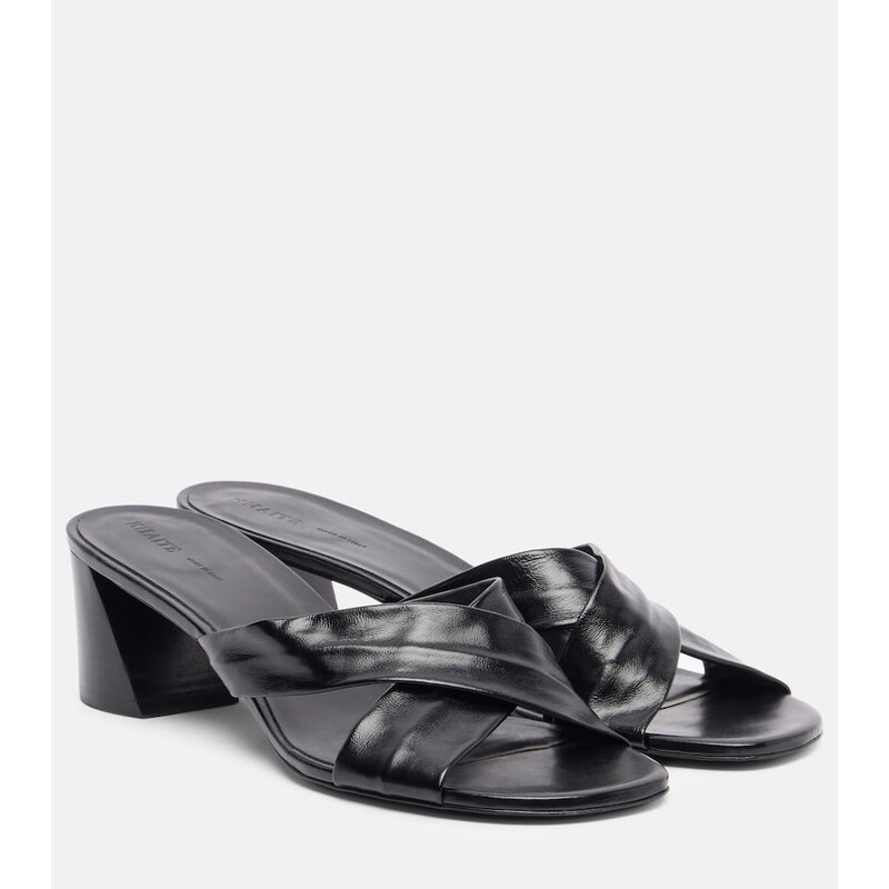 Khaite Liria 55 leather mules