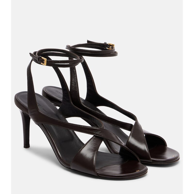 Khaite Liria 75 leather sandals