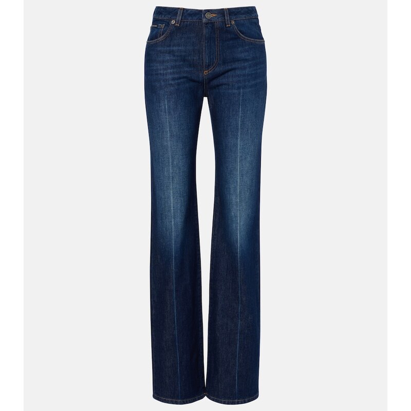 Dolce&Gabbana Mid-rise flared jeans