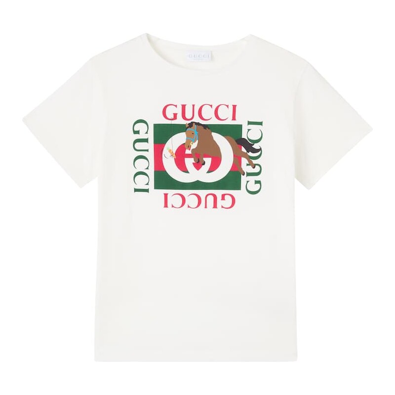 Gucci Kids x Euan Roberts cotton jersey T-shirt