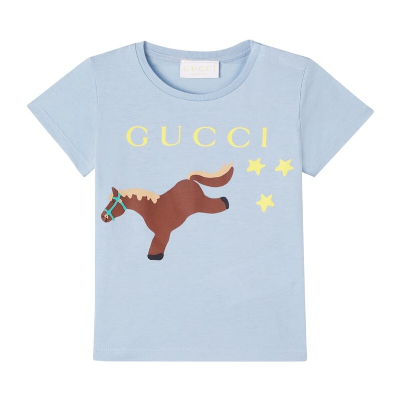 Gucci Kids Baby printed cotton jersey T-shirt
