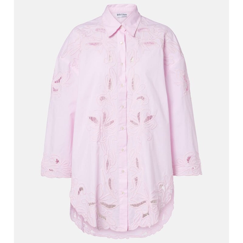 Juliet Dunn Oversized cotton top