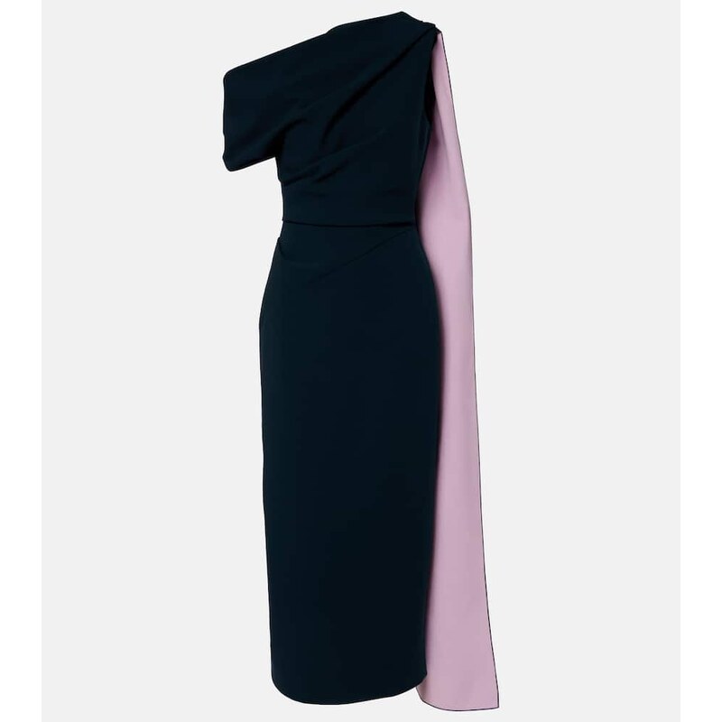 Roksanda Maite crÃªpe cocktail dress