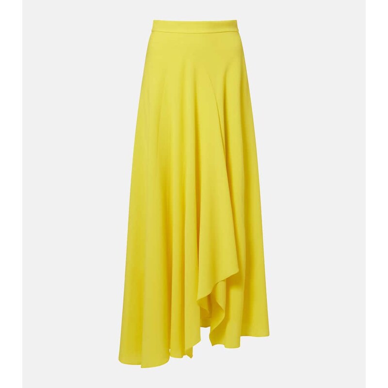 Roksanda Asha crÃªpe maxi skirt