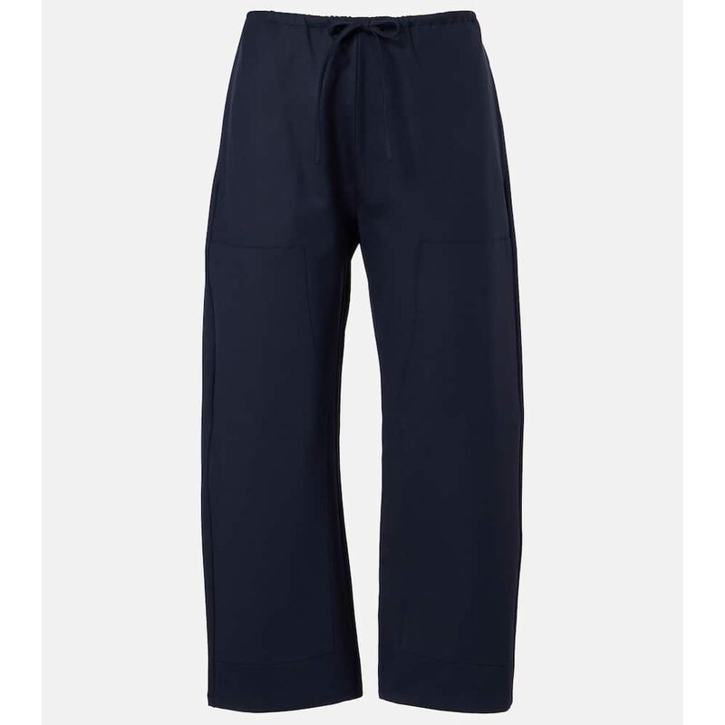 Leset Jane wool-blend wide-leg pants