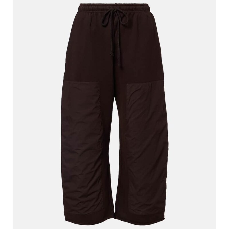 Leset Jamie patchwork cotton terry swetapants