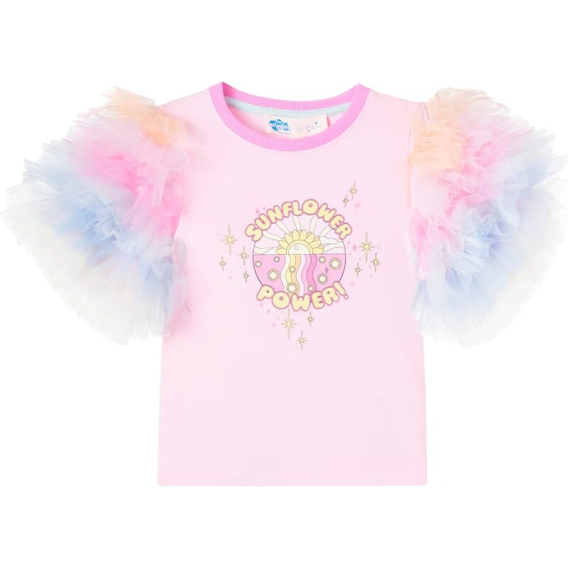 Tutu Du Monde Sunflower Power printed cotton T-shirt