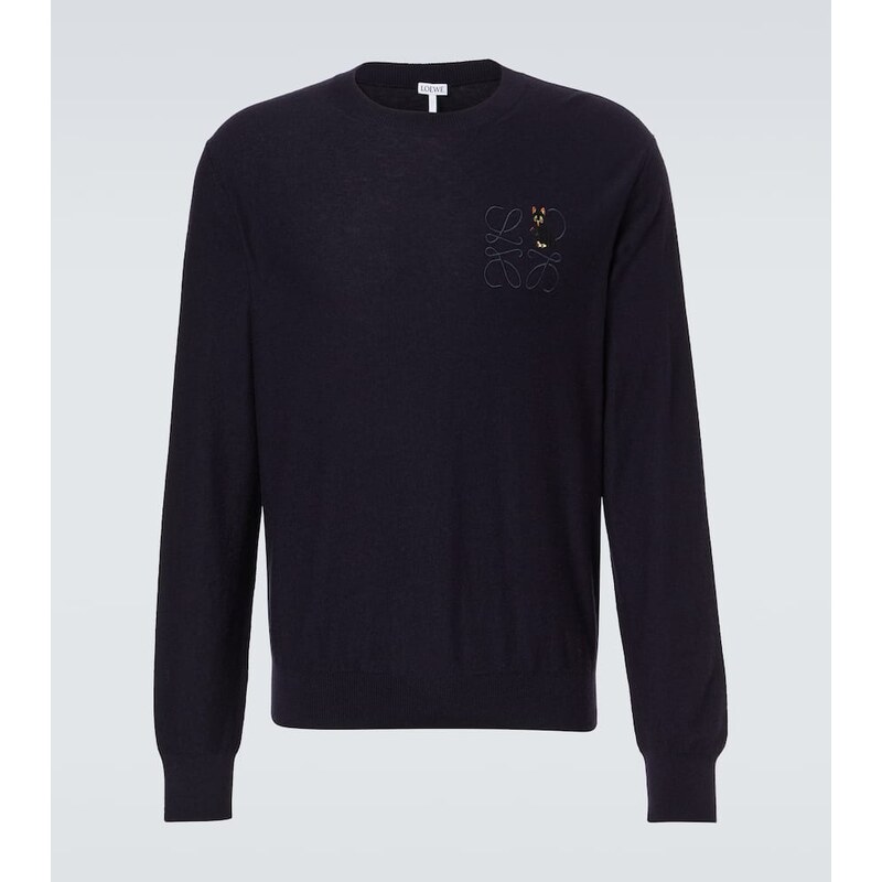 Loewe x Louis Wain Anagram wool-blend sweater
