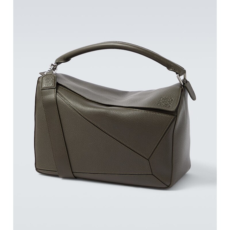 Loewe Puzzle Large leather top-handle bag