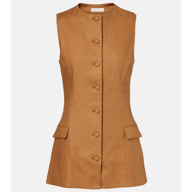 Faithfull Jane linen vest