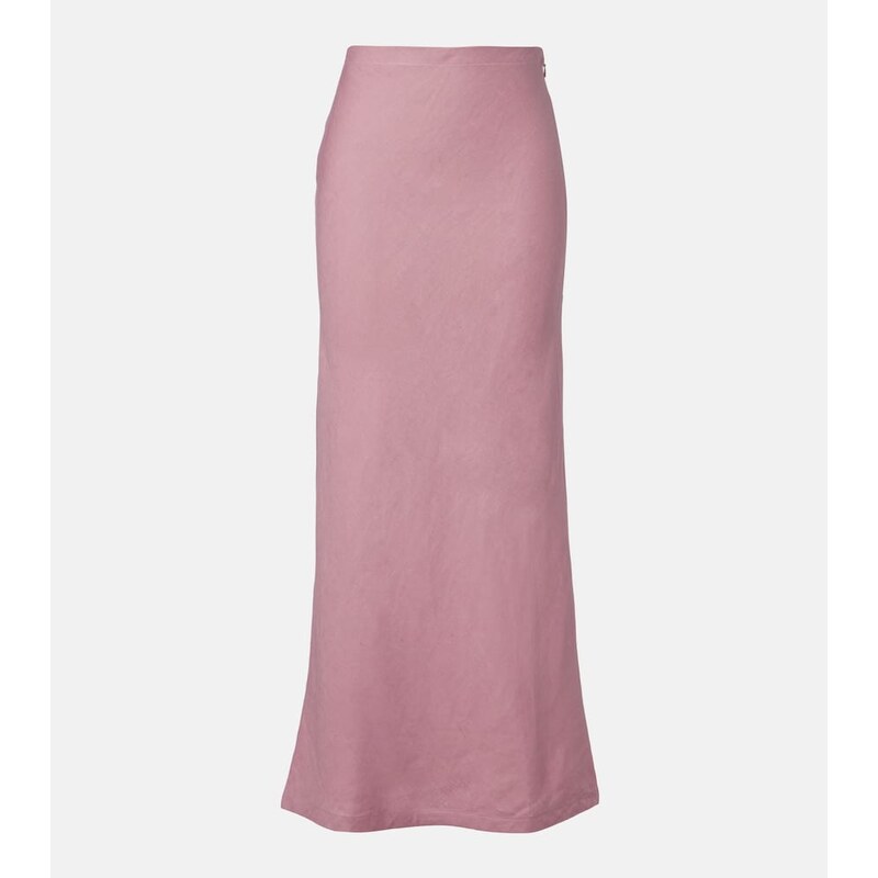 Faithfull Elise linen maxi skirt