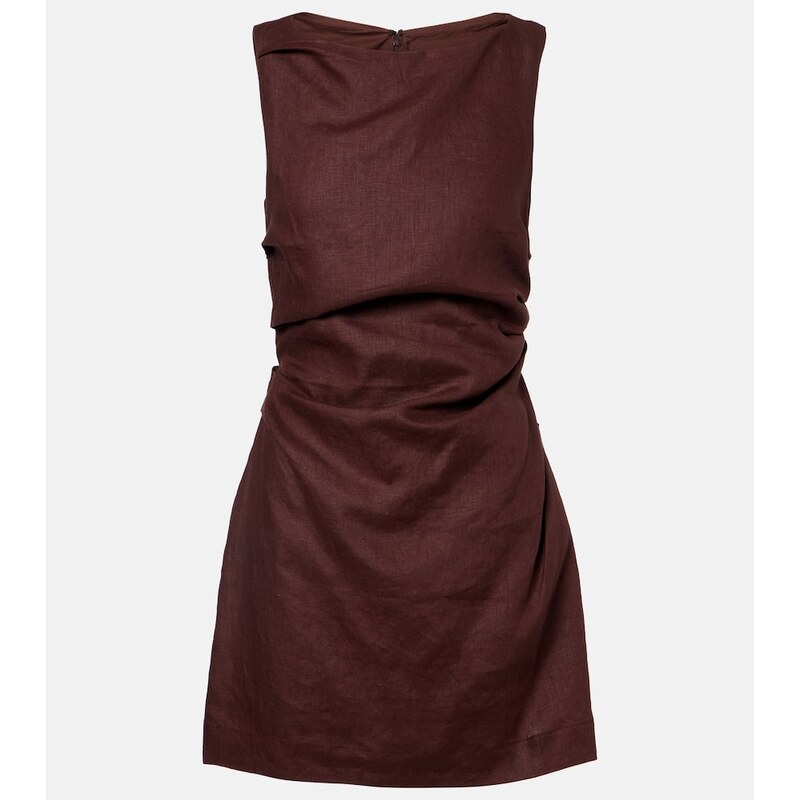 Faithfull Aloisa linen minidress