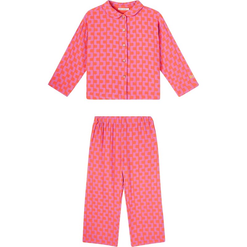 Bobo Choses Printed cotton pajamas