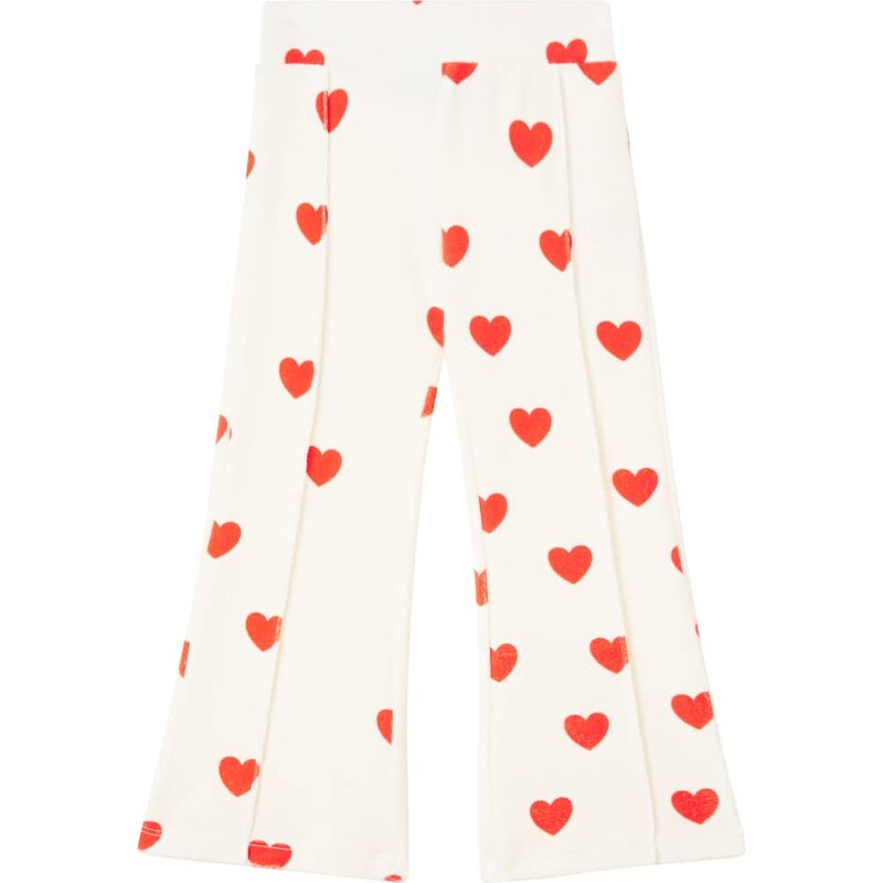 Mini Rodini Printed cotton-blend flared pants