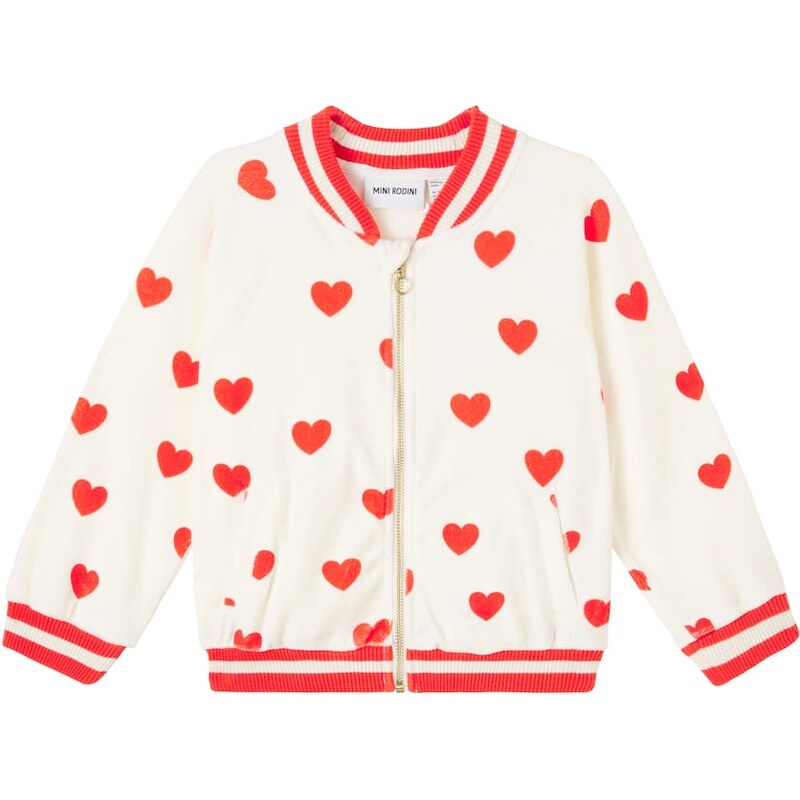 Mini Rodini Printed cotton-blend bomber jacket