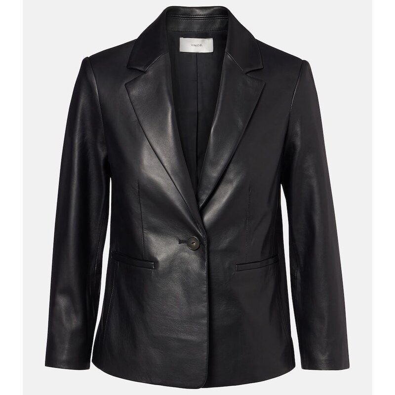 Vince Leather blazer