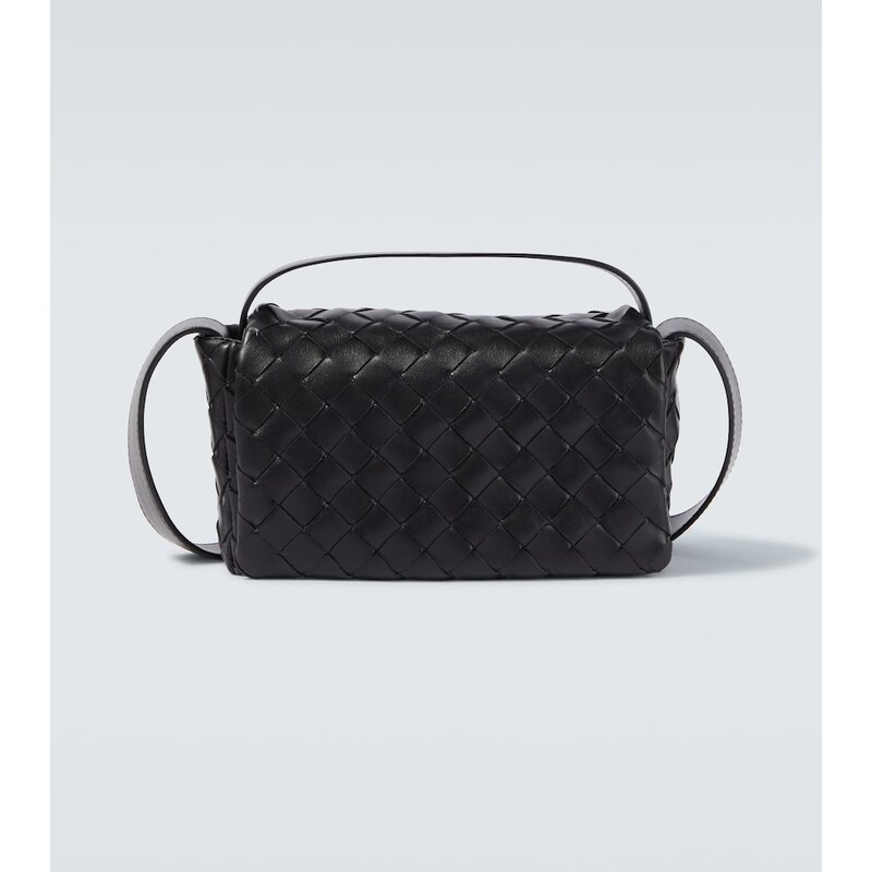 Bottega Veneta Intrecciato Mini leather crossbody bag