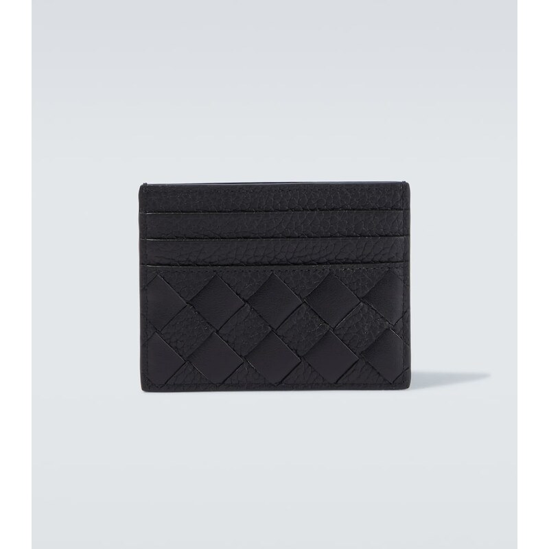 Bottega Veneta Intrecciato leather card holder